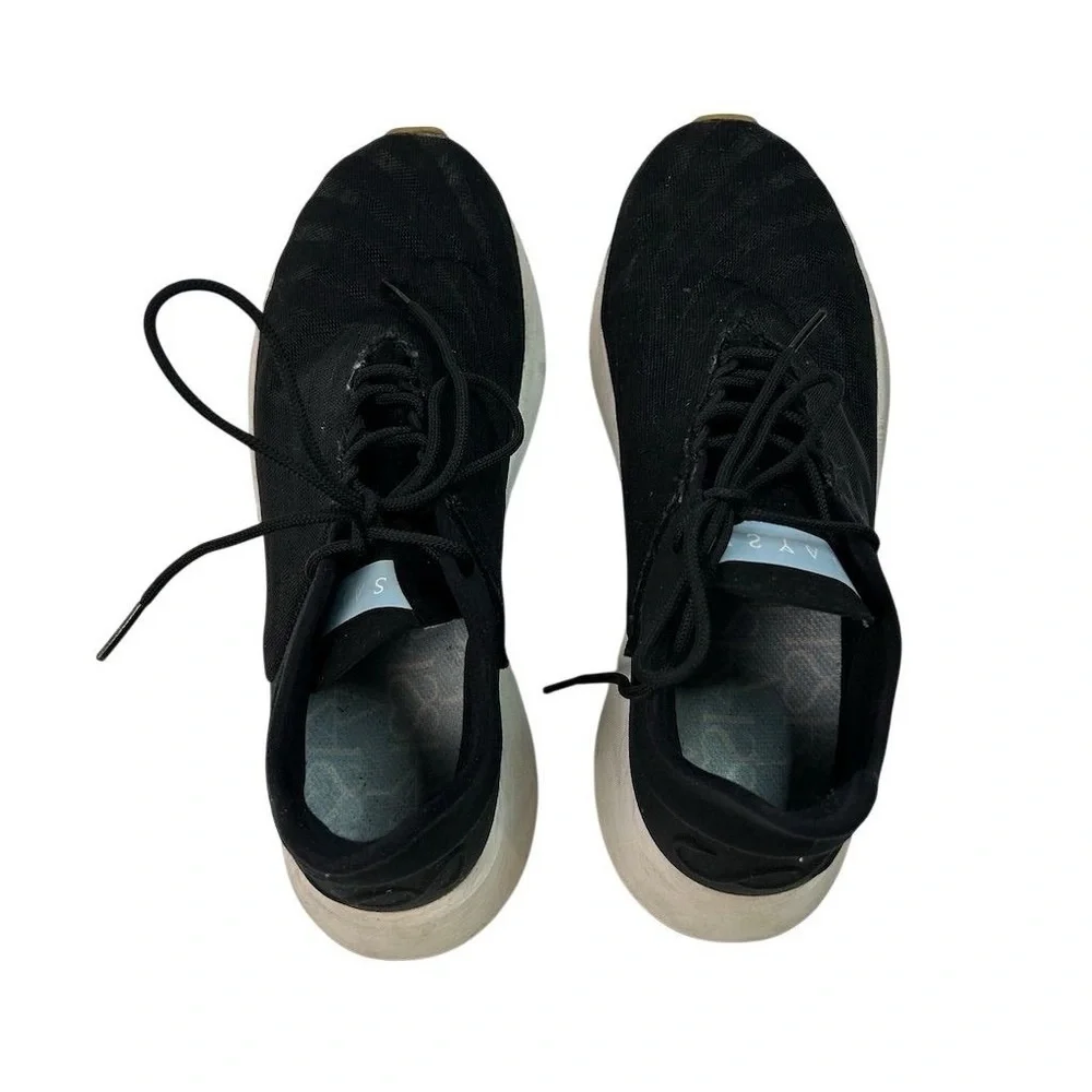 Saysh One Women's Black Sneakers Size 6 Lightweight Casual Shoes‎